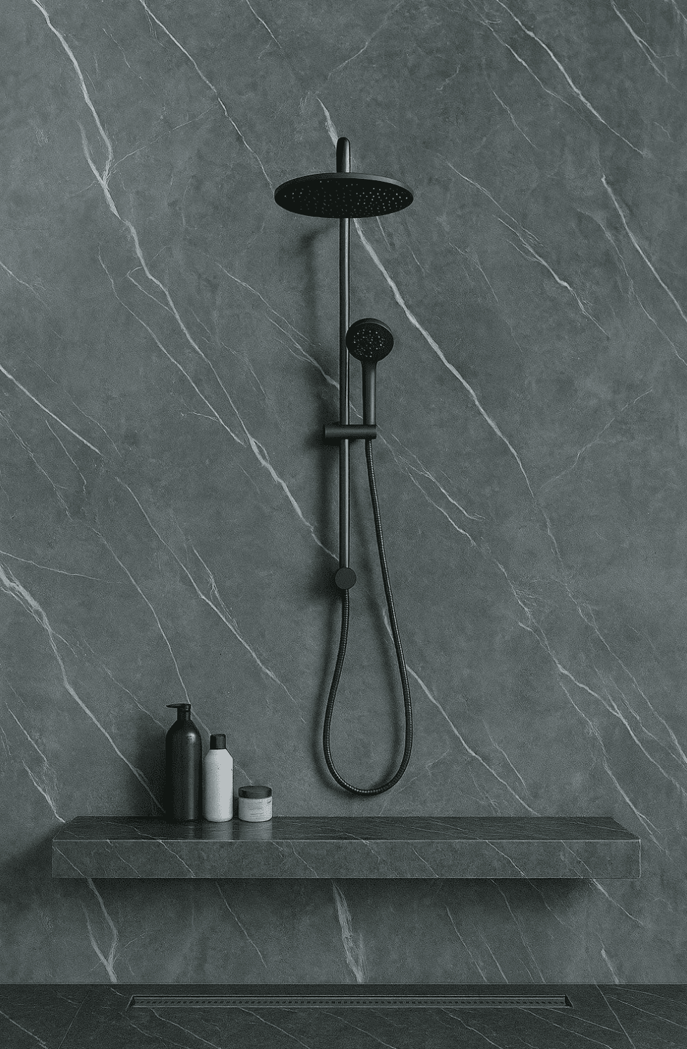 PIETRA GREY PVC sienų plokštė - atspari drėgmei - Image 4