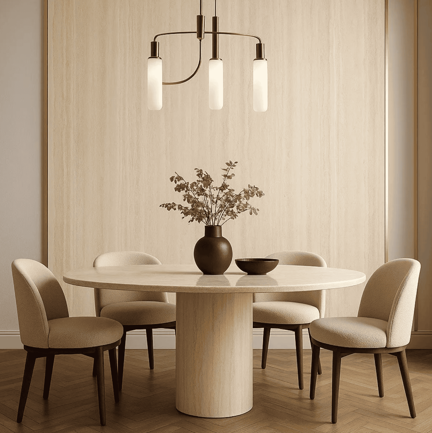 TRAVERTINO PVC sienų plokštė - atspari drėgmei - Image 5