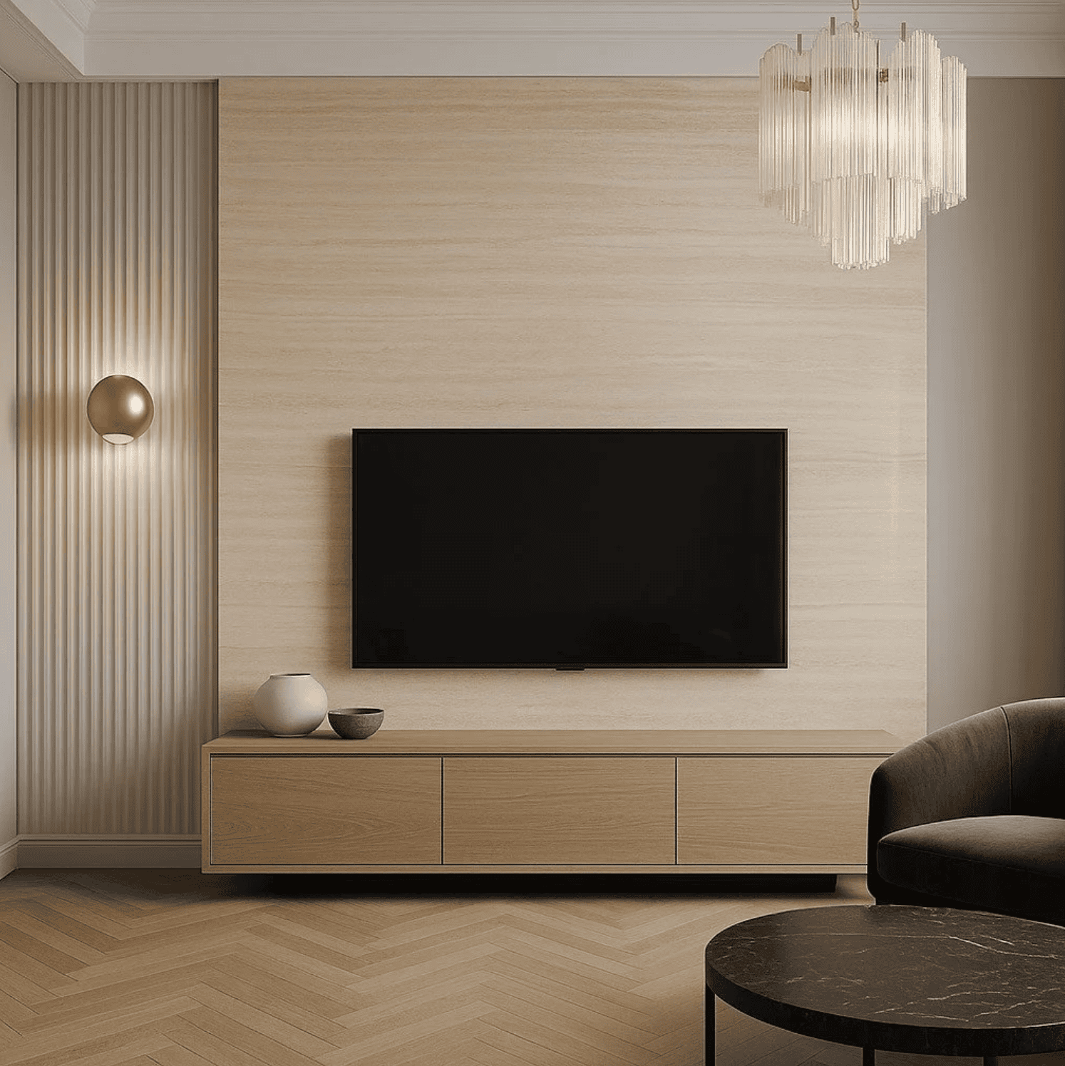 TRAVERTINO PVC sienų plokštė - atspari drėgmei - Image 3